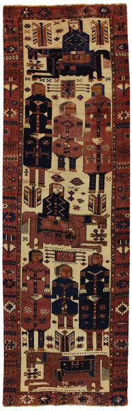 Bakhtiari - Qashqai Tappeto Persiano 439x137