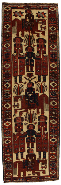 Bakhtiari - Qashqai Tappeto Persiano 458x145