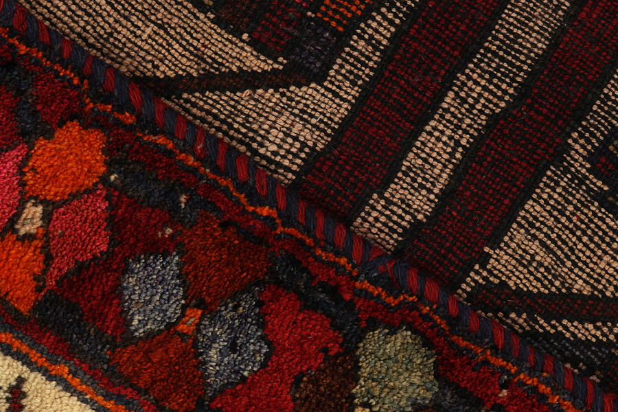 Bakhtiari - Qashqai Tappeto Persiano 413x157 - Immagine 5