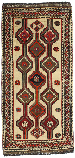 Yalameh - Qashqai Tappeto Persiano 225x113