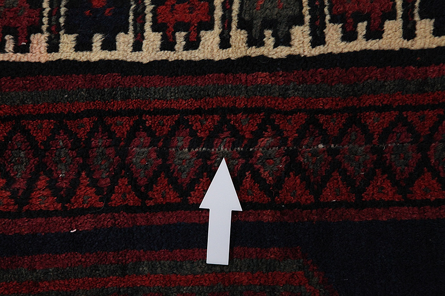 Afshar - Sirjan Tappeto Persiano 236x135 - Immagine 9