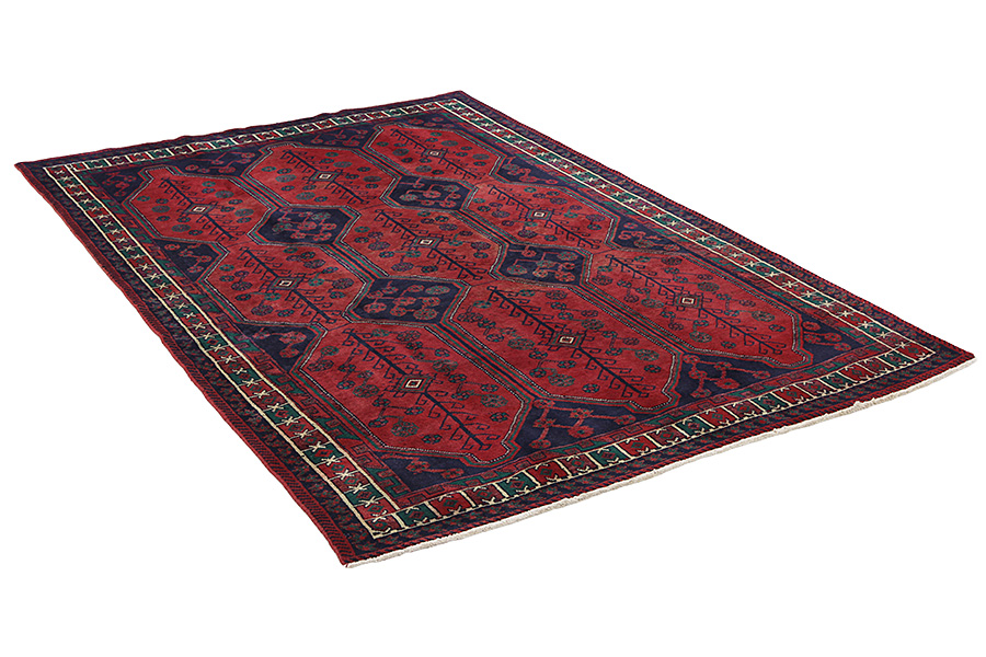 Afshar - Sirjan Tappeto Persiano 236x157 - Immagine 1