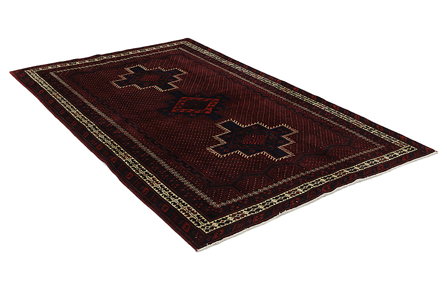 Afshar - Sirjan Tappeto Persiano 258x156 - Immagine 1