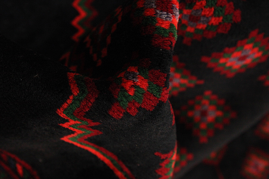 Senneh - Kurdi Tappeto Persiano 349x151 - Immagine 6