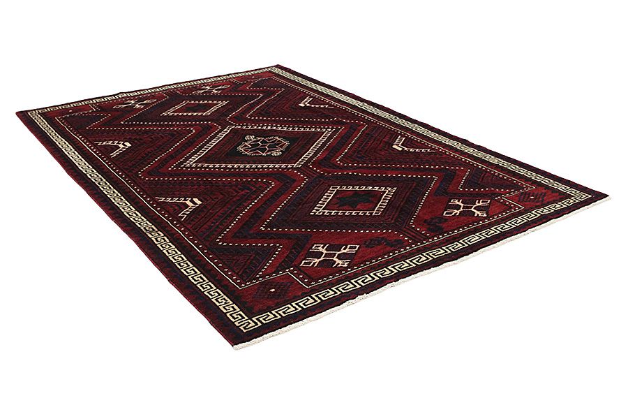 Afshar - Sirjan Tappeto Persiano 308x212 - Immagine 1