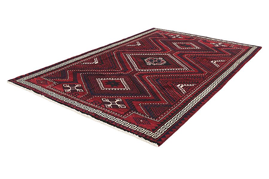 Afshar - Sirjan Tappeto Persiano 308x212 - Immagine 2