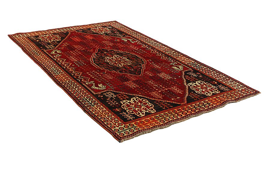Qashqai - Shiraz Tappeto Persiano 243x154 - Immagine 1