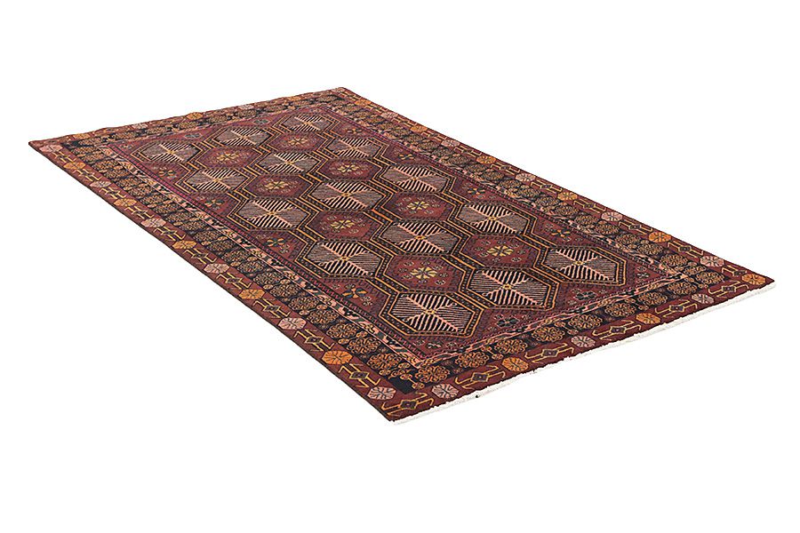 Afshar - Sirjan Tappeto Persiano 232x135 - Immagine 1