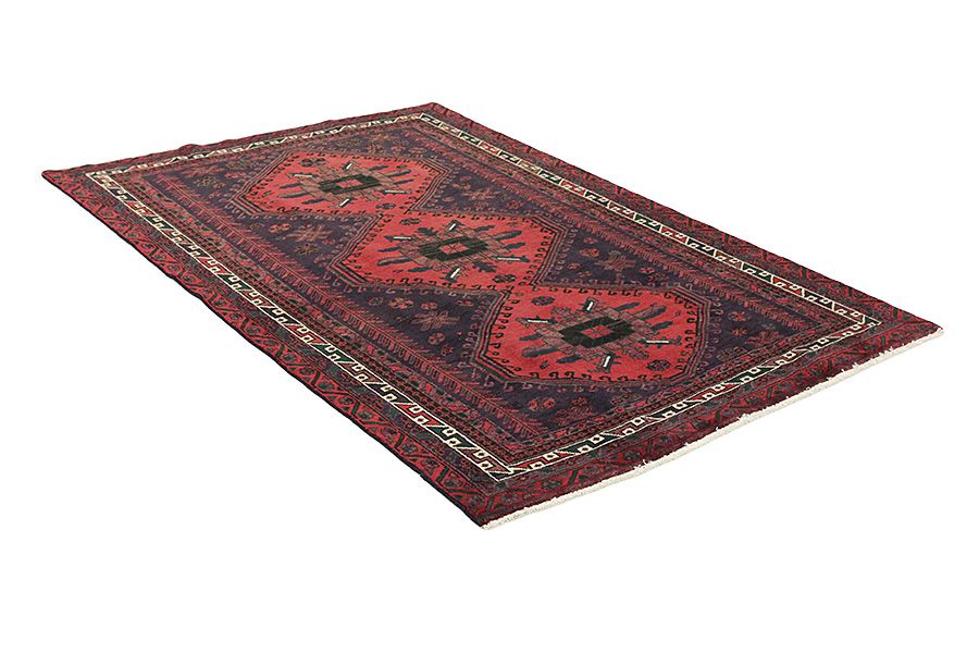 Afshar - Sirjan Tappeto Persiano 227x146 - Immagine 1