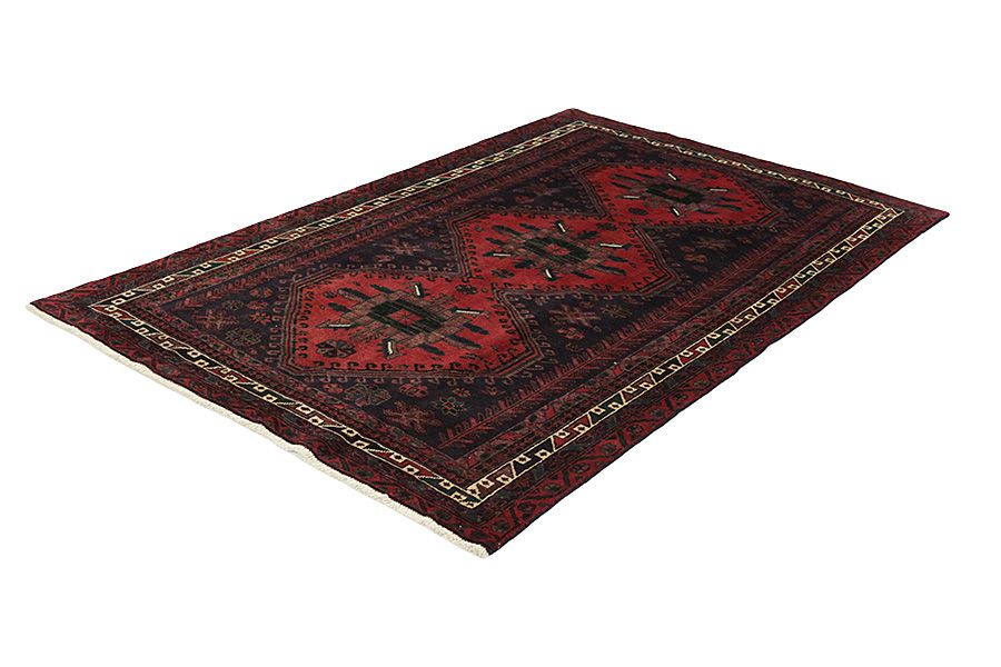 Afshar - Sirjan Tappeto Persiano 227x146 - Immagine 2