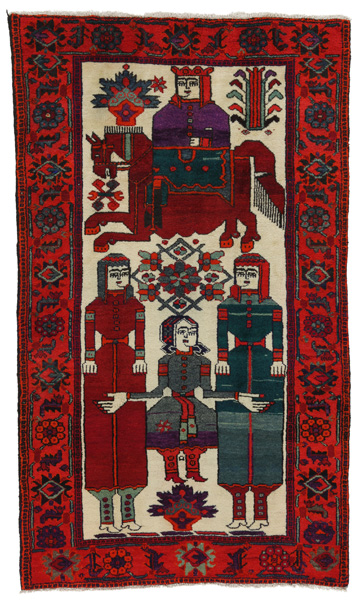 Bakhtiari - Qashqai Tappeto Persiano 220x130