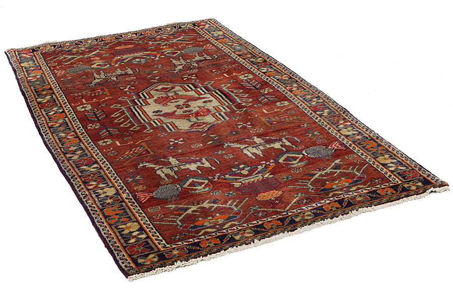 Lori - Gabbeh Tappeto Persiano 225x129 - Immagine 1