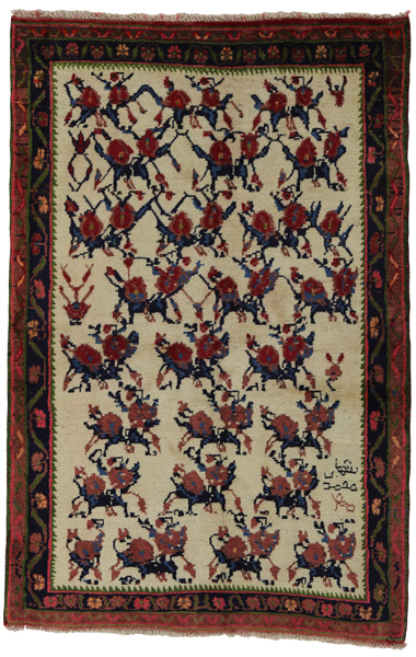 Afshar - Sirjan Tappeto Persiano 154x100