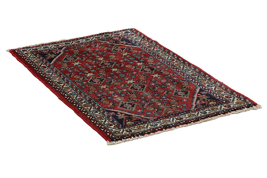 Hosseinabad - Hamadan Tappeto Persiano 110x70 - Immagine 1