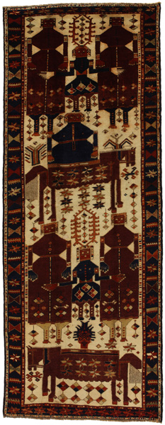 Bakhtiari - Qashqai Tappeto Persiano 431x163