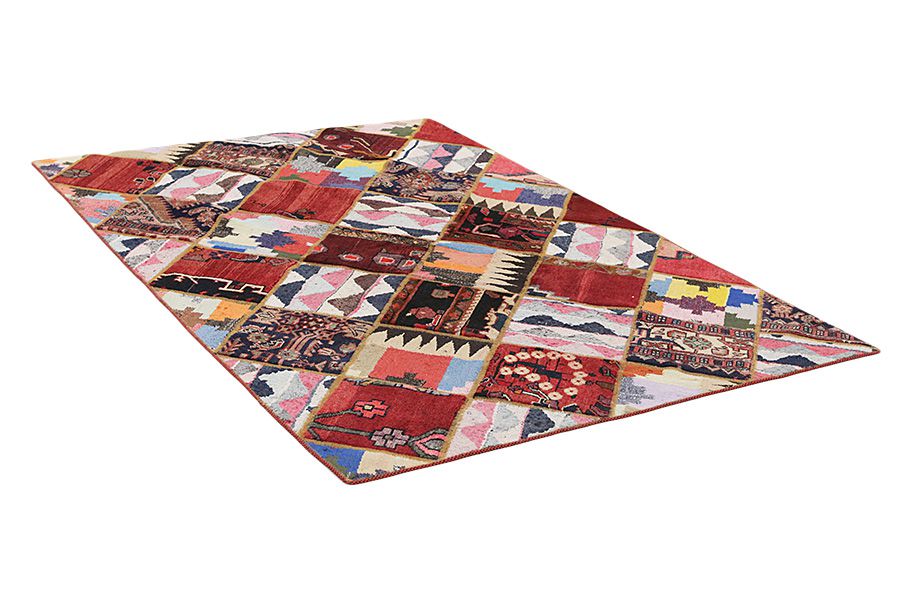 Patchwork Tappeto Persiano 216x148 - Immagine 1
