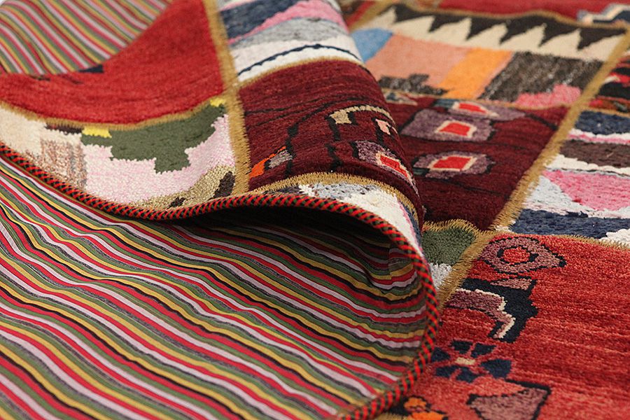 Patchwork Tappeto Persiano 216x148 - Immagine 3