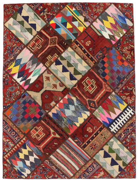Patchwork Tappeto Persiano 242x182