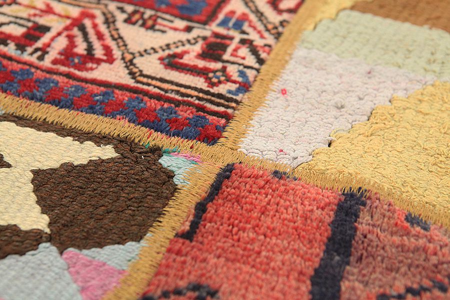 Patchwork Tappeto Persiano 205x157 - Immagine 7