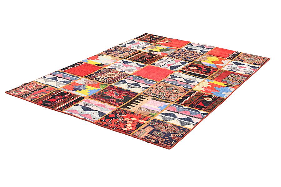 Patchwork Tappeto Persiano 212x152 - Immagine 2