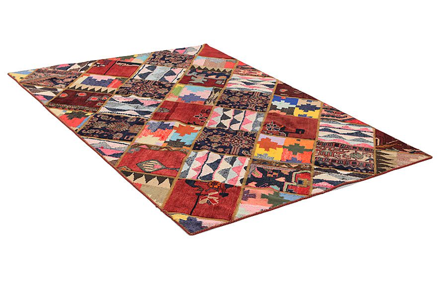 Patchwork Tappeto Persiano 216x148 - Immagine 1