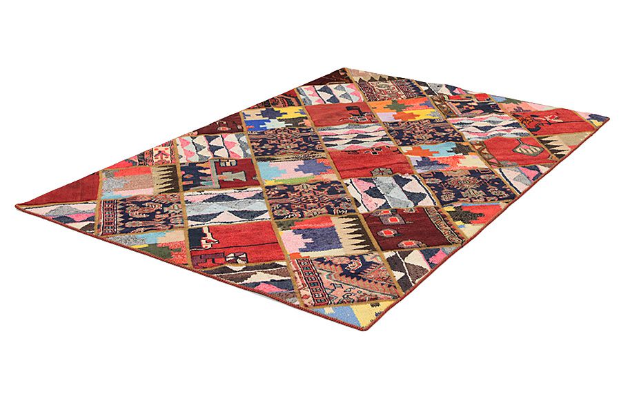 Patchwork Tappeto Persiano 216x148 - Immagine 2