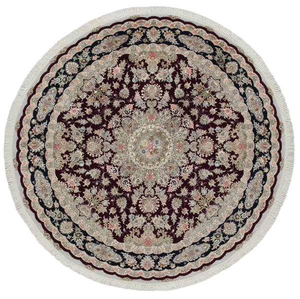 Tabriz Tappeto Persiano 202x202