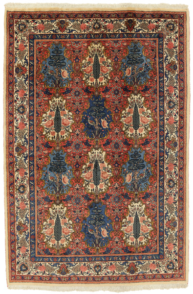 Bakhtiari Tappeto Persiano 213x142