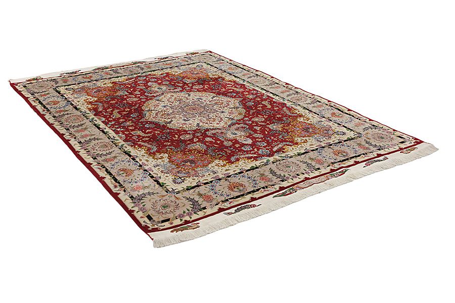 Tabriz Tappeto Persiano 264x196 - Immagine 1