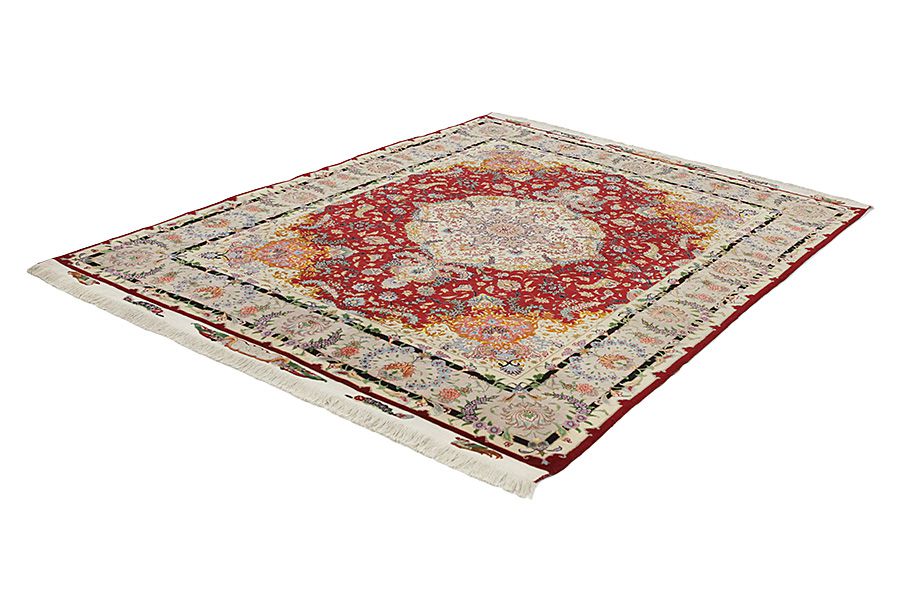 Tabriz Tappeto Persiano 264x196 - Immagine 2