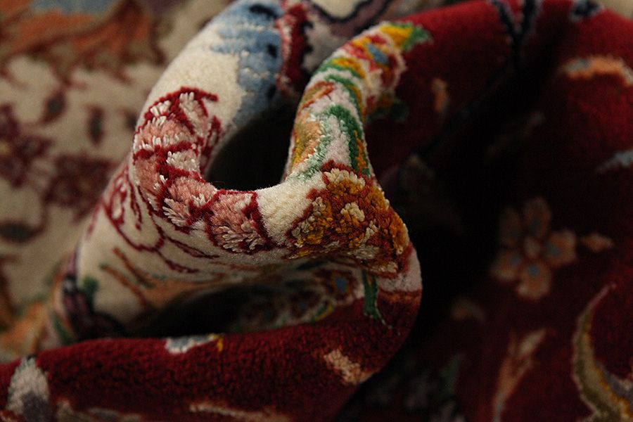 Tabriz Tappeto Persiano 264x196 - Immagine 6