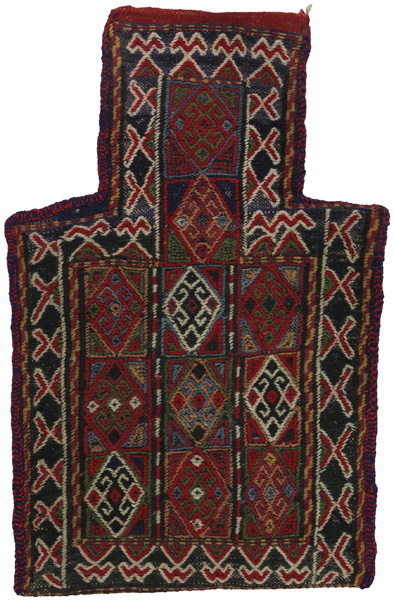 Qashqai - Saddle Bag Tappeto Persiano 53x33
