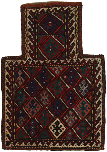 Qashqai - Saddle Bag Tappeto Persiano 54x37