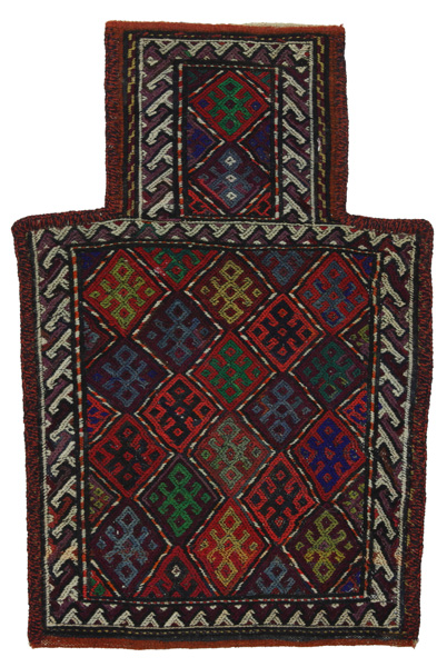 Qashqai - Saddle Bag Tappeto Persiano 53x35
