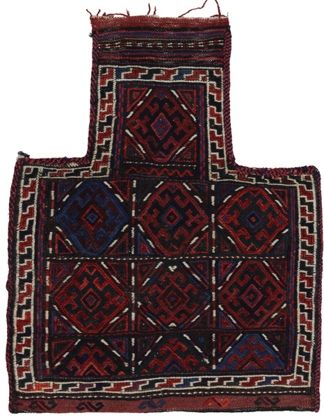 Jaf - Saddle Bag Tappeto Persiano 47x37