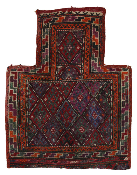 Qashqai - Saddle Bag Tappeto Persiano 50x44