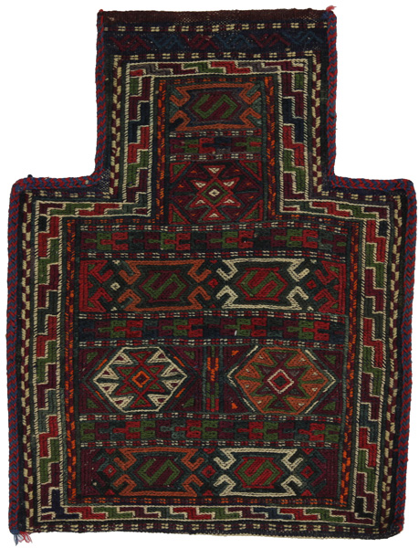 Qashqai - Saddle Bag Tappeto Persiano 47x36