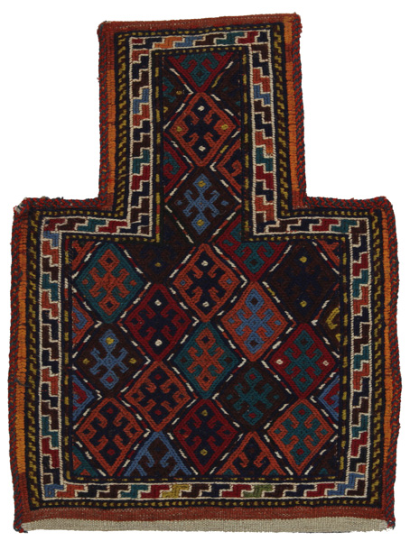 Qashqai - Saddle Bag Tappeto Persiano 47x35
