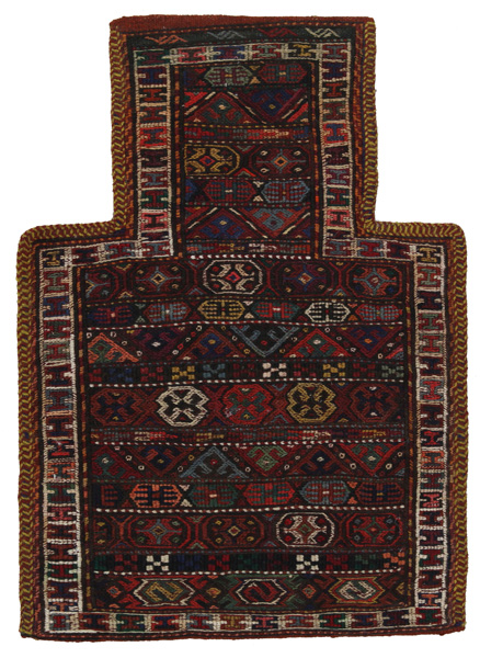 Qashqai - Saddle Bag Tappeto Persiano 51x37