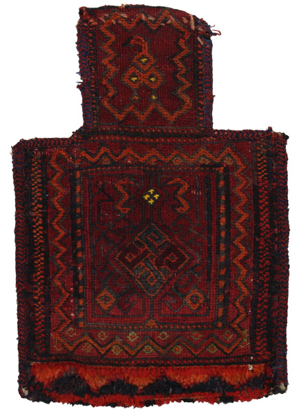 Kurdi - Saddle Bag Tappeto Persiano 51x34