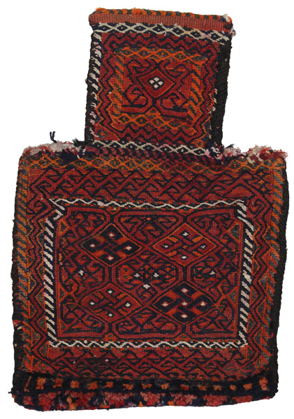 Bakhtiari - Saddle Bag Tappeto Persiano 53x35