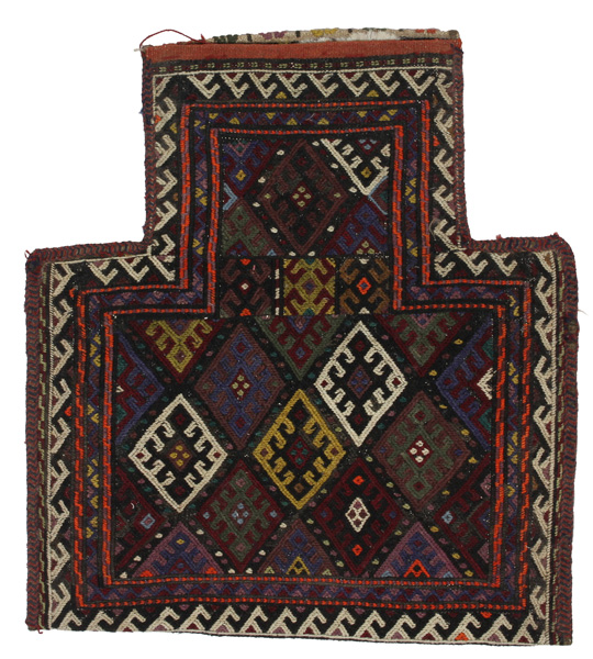 Qashqai - Saddle Bag Tappeto Persiano 52x46