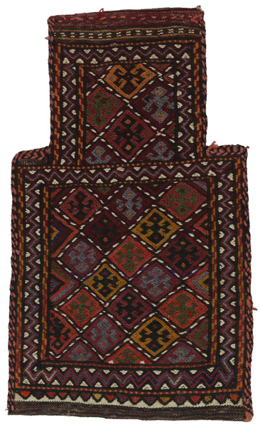 Qashqai - Saddle Bag Tappeto Persiano 53x31