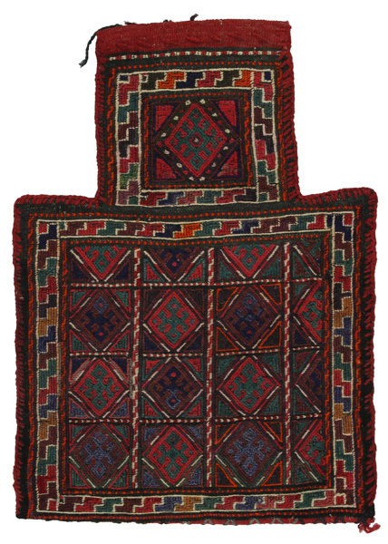 Qashqai - Saddle Bag Tappeto Persiano 50x36