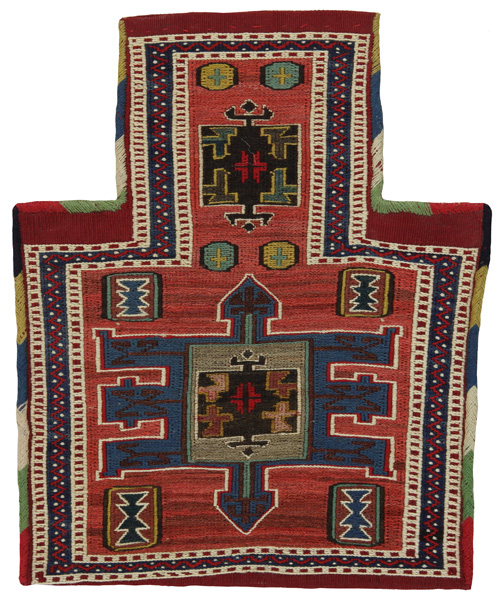 Qashqai - Saddle Bag Tappeto Persiano 41x34