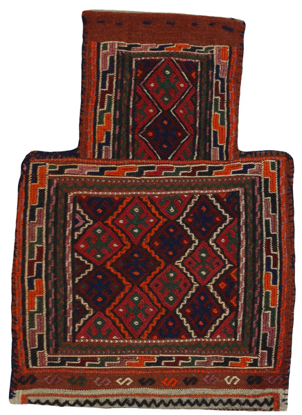 Qashqai - Saddle Bag Tappeto Persiano 48x34