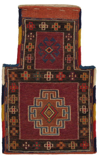 Qashqai - Saddle Bag Tappeto Persiano 49x32