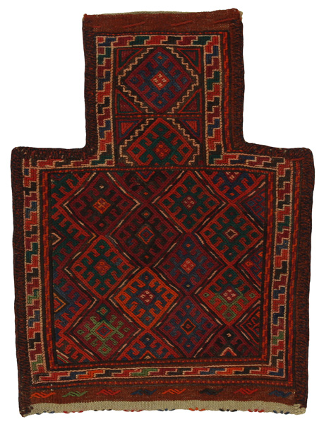 Qashqai - Saddle Bag Tappeto Persiano 46x34