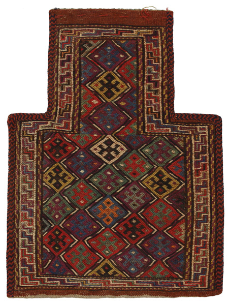 Qashqai - Saddle Bag Tappeto Persiano 50x37