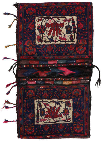 Afshar - Saddle Bag Tessuto Persiano 140x78